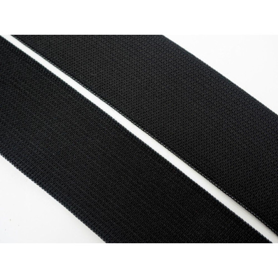 Elastic width -  35mm BLACK