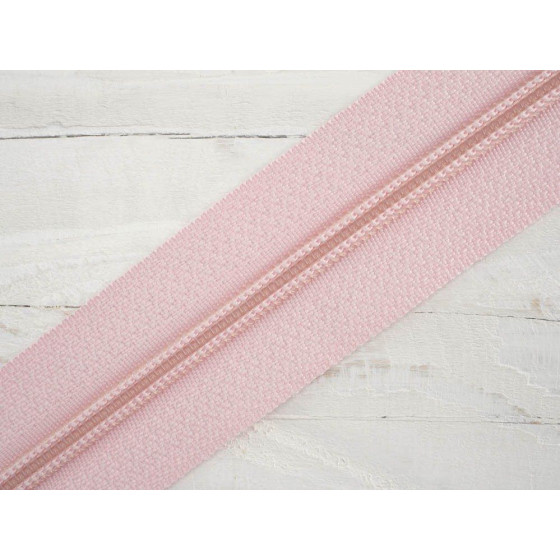 Zipper tape 5mm  Muted pink - 512