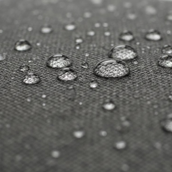 DARK GREY - Waterproof woven fabric linen imitation