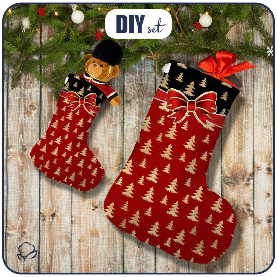 Christmas Stocking Set - BOW PAT. 2