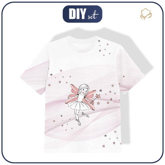 KID’S T-SHIRT - FAIRY / white - single jersey