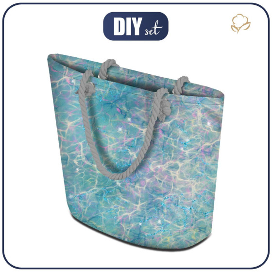 TOTE BAG - RAINBOW OCEAN pat. 2 - sewing set