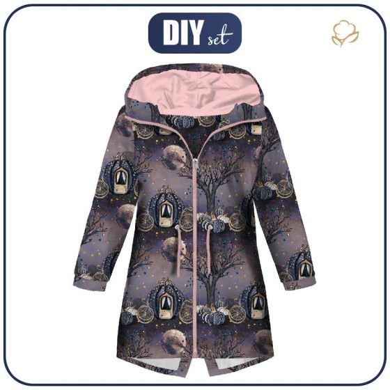 KIDS PARKA (ARIEL) - ENCHANTED CARRIAGE (ENCHANTED NIGHT) - softshell