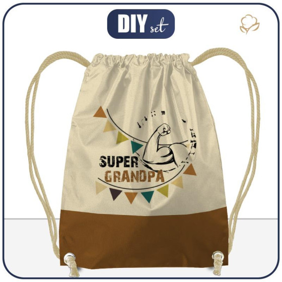 GYM BAG - SUPER GRANDPA / strong