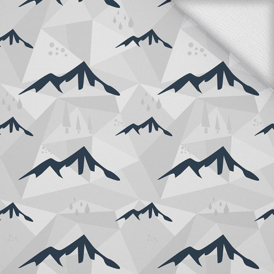 MOUNTAINS (adventure) / grey - looped knit 