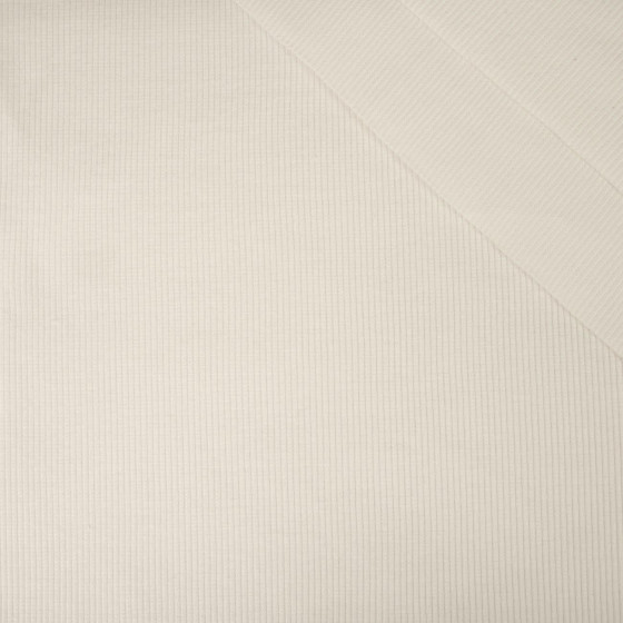 D-02 VANILLA - Ribbed knit fabric