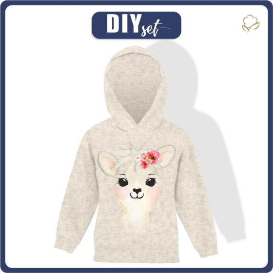 KID'S HOODIE (ALEX) - ALPACA HANAH - sewing set