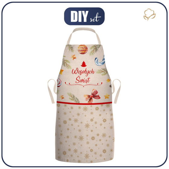 CHRISTMAS APRON - WESOŁYCH ŚWIĄT / CHRISTMAS DECORATIONS