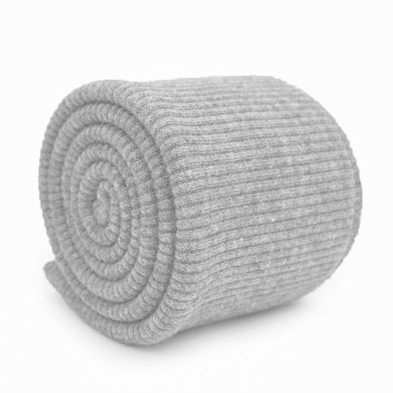 D-20 MELANGE LIGHT GRAY- elastic sweat in convex stripes SD