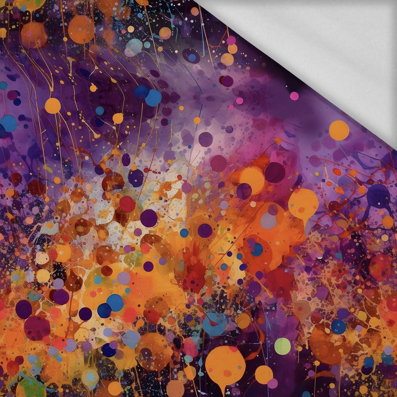 ABSTRACTION WZ.42 - lekka dzianina drapana