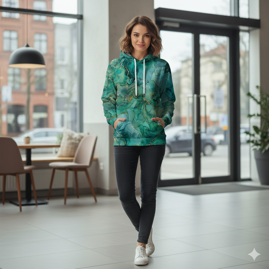 alcohol ink wz.7 TEAL