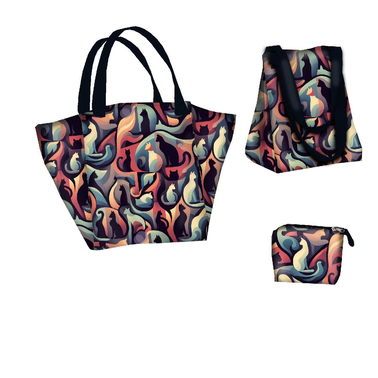 Torba XL z saszetką 2 w 1 - ANIMALS WZ.13 - zestaw do uszycia