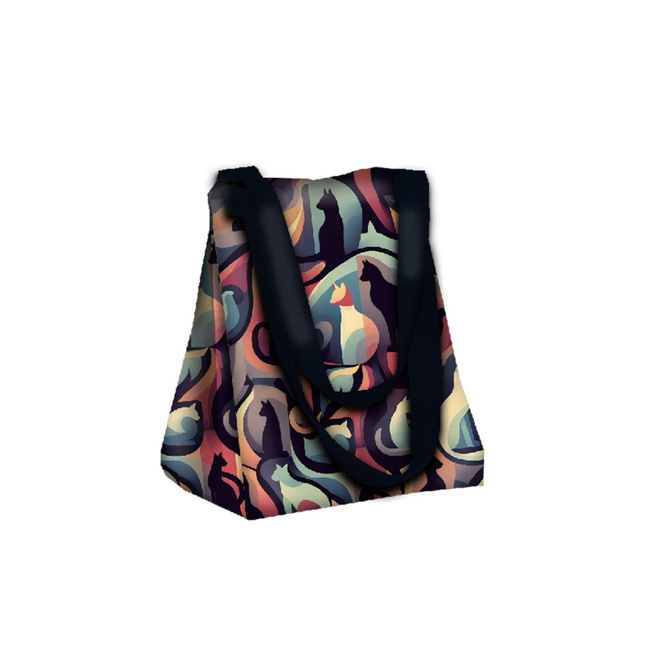 Torba XL z saszetką 2 w 1 - ANIMALS WZ.13 - zestaw do uszycia
