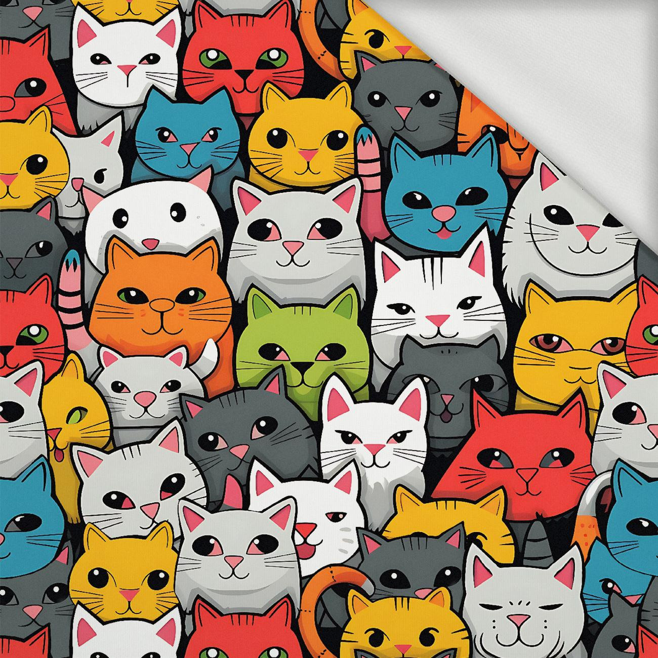 ANIMALS WZ.9 - dresówka pętelkowa