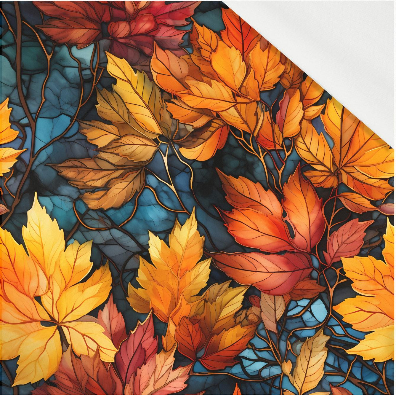 AUTUMN TIME WZ. 8 - dresówka pętelkowa