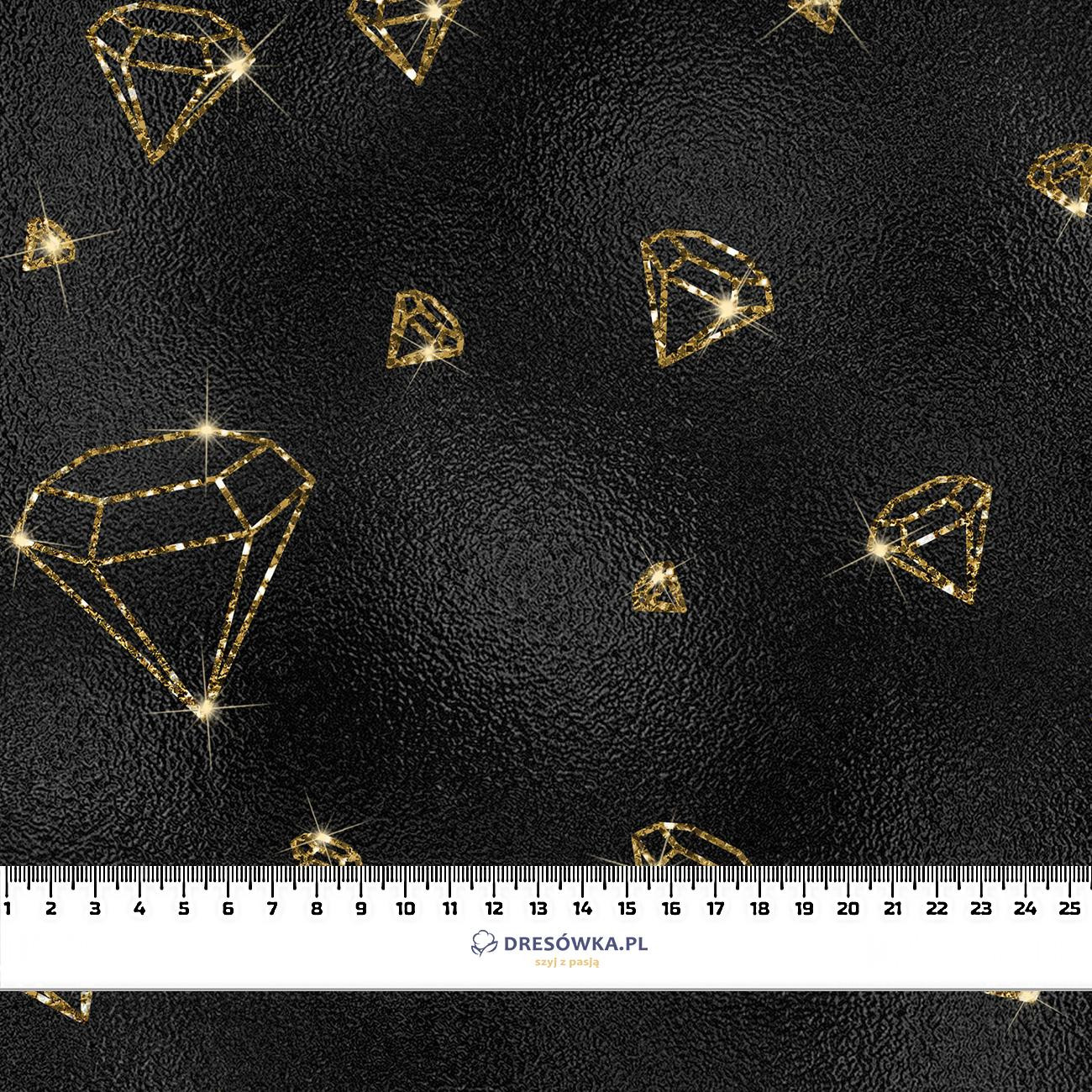 BLACK & GOLD GLAMOUR wz. 7- single jersey z elastanem ITY