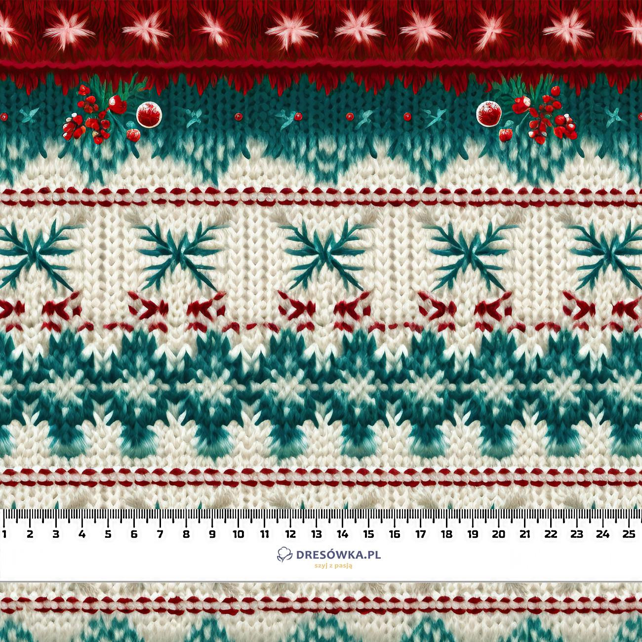 CHRISTMAS SWEATER wz.12 - Tkanina na obrusy