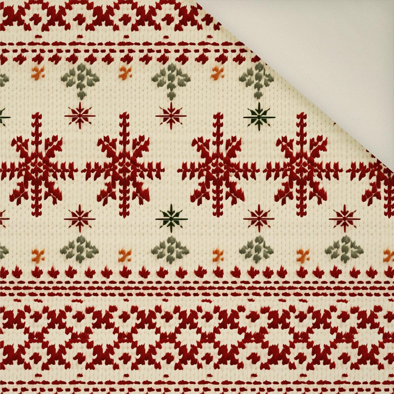 CHRISTMAS SWEATER wz.5- Welur tapicerski