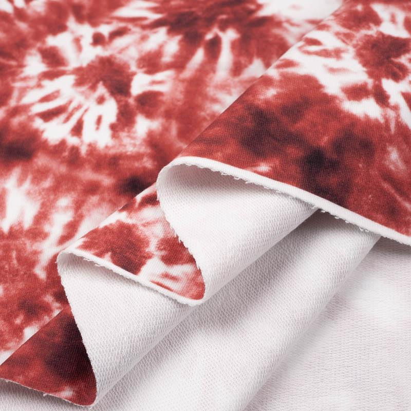 BATIK wz. 1 / czerwony - dresówka pętelkowa