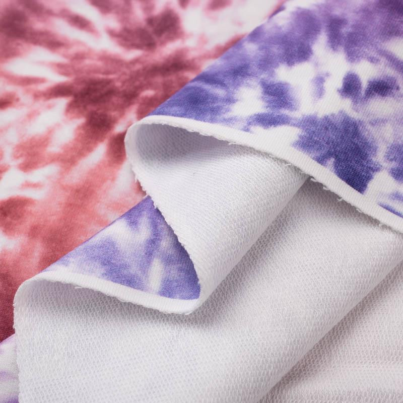 BATIK wz. 1 / fioletowo-różowy - dresówka pętelkowa