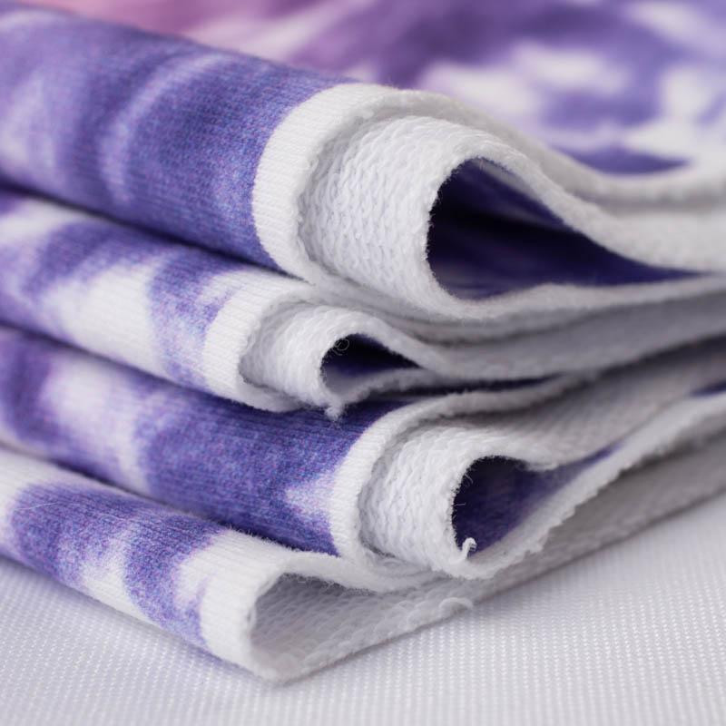 BATIK wz. 1 / fioletowo-różowy - dresówka pętelkowa