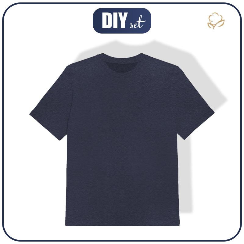 T-SHIRT DZIECIĘCY - JEANS - single jersey