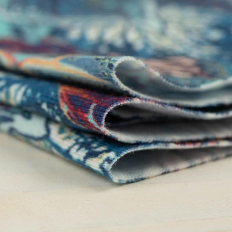 NIEBIESKIE LIŚCIE (VINTAGE) - single jersey