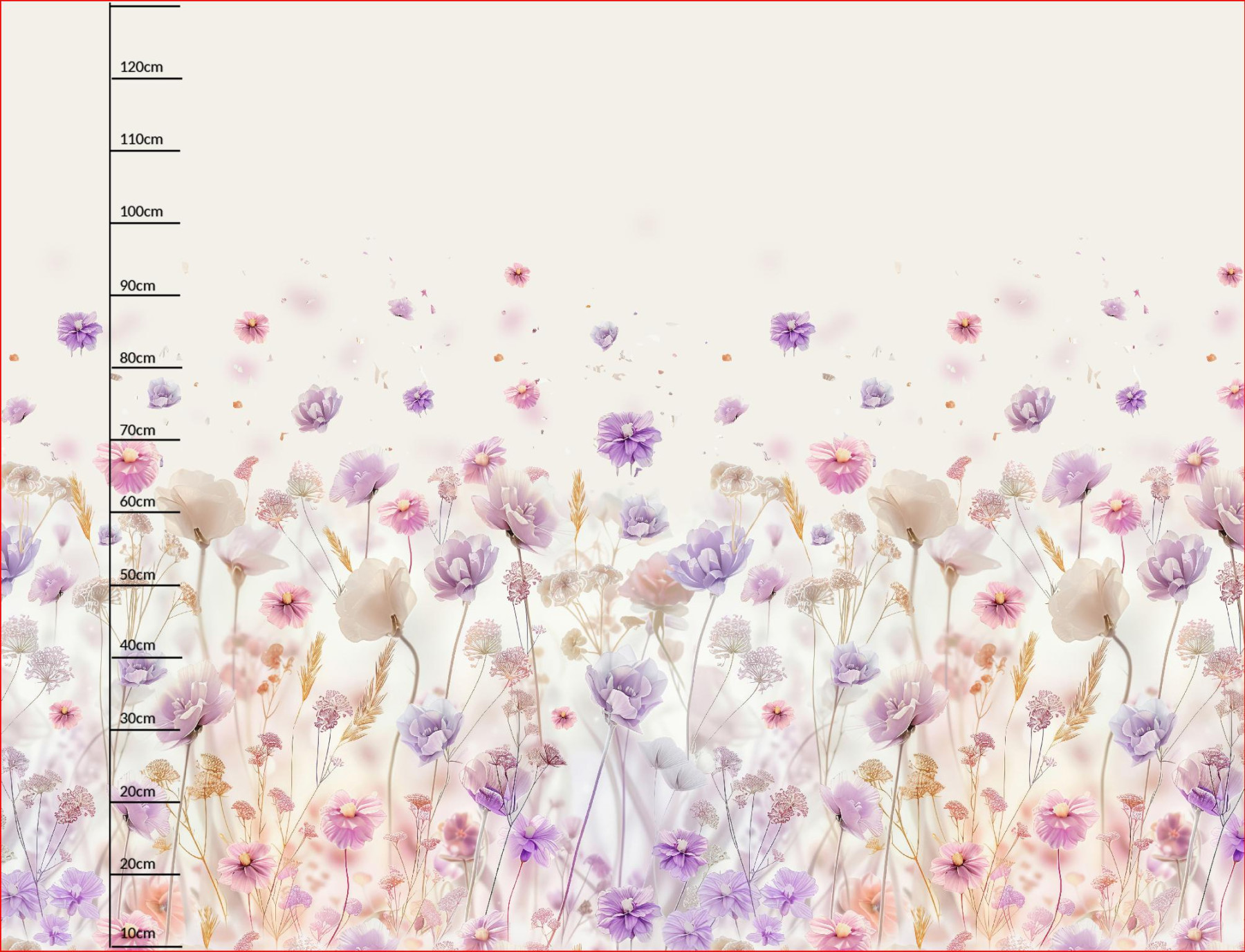 FLOWERS wz.10 - panel sukienkowy