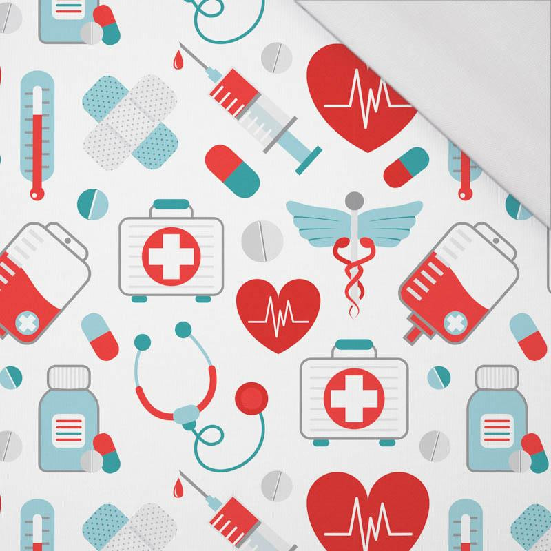 RATOWNICTWO (HOBBY I ZAWODY) - kolorowy / biały - single jersey z elastanem 