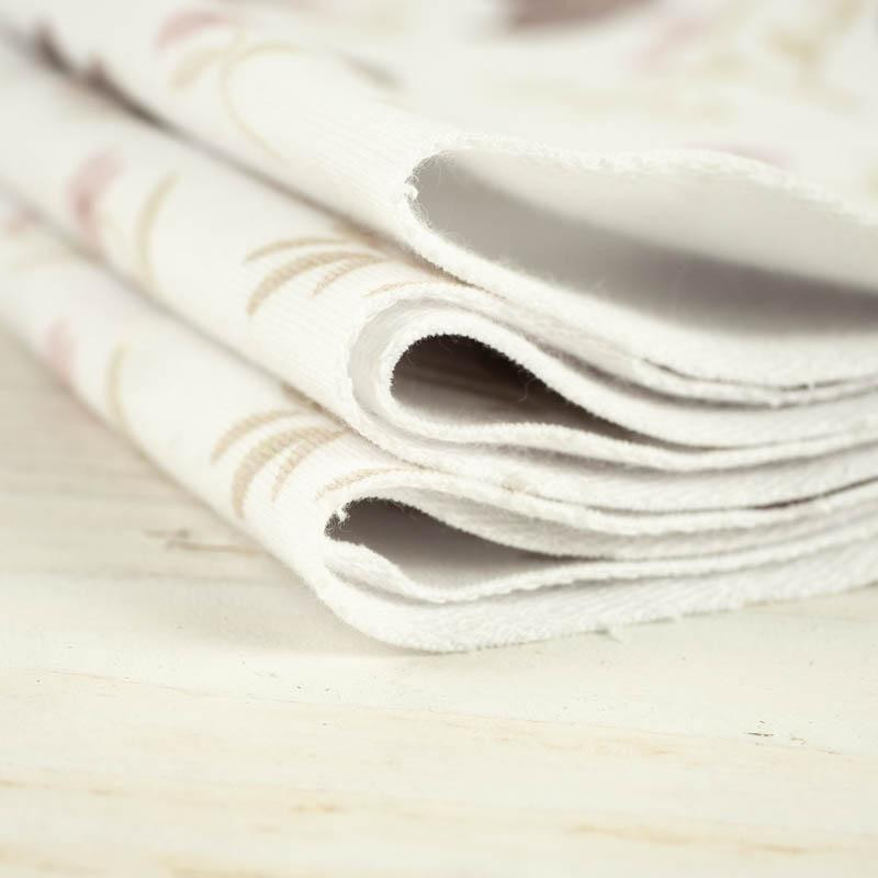 SZARE KRÓLICZKI wz. 3 (PASTELOWE KRÓLICZKI) - dresówka pętelkowa