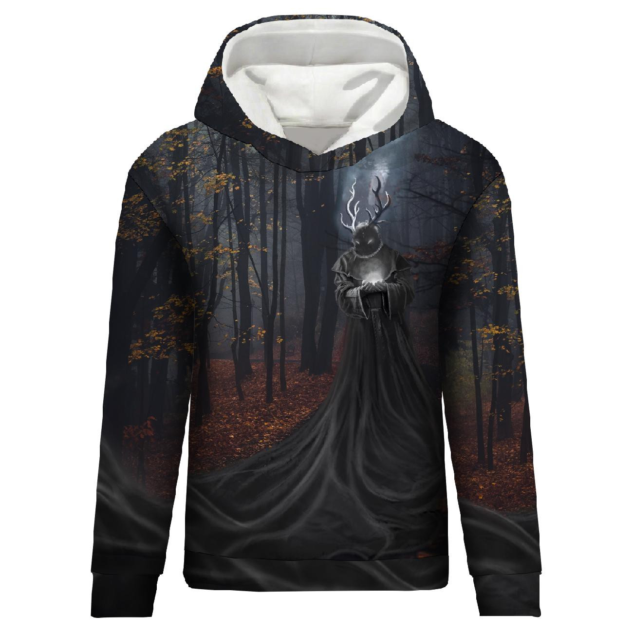 BLUZA DAMSKA (POLA) CLASSIC Z KAPTUREM - POMROK - zestaw do uszycia