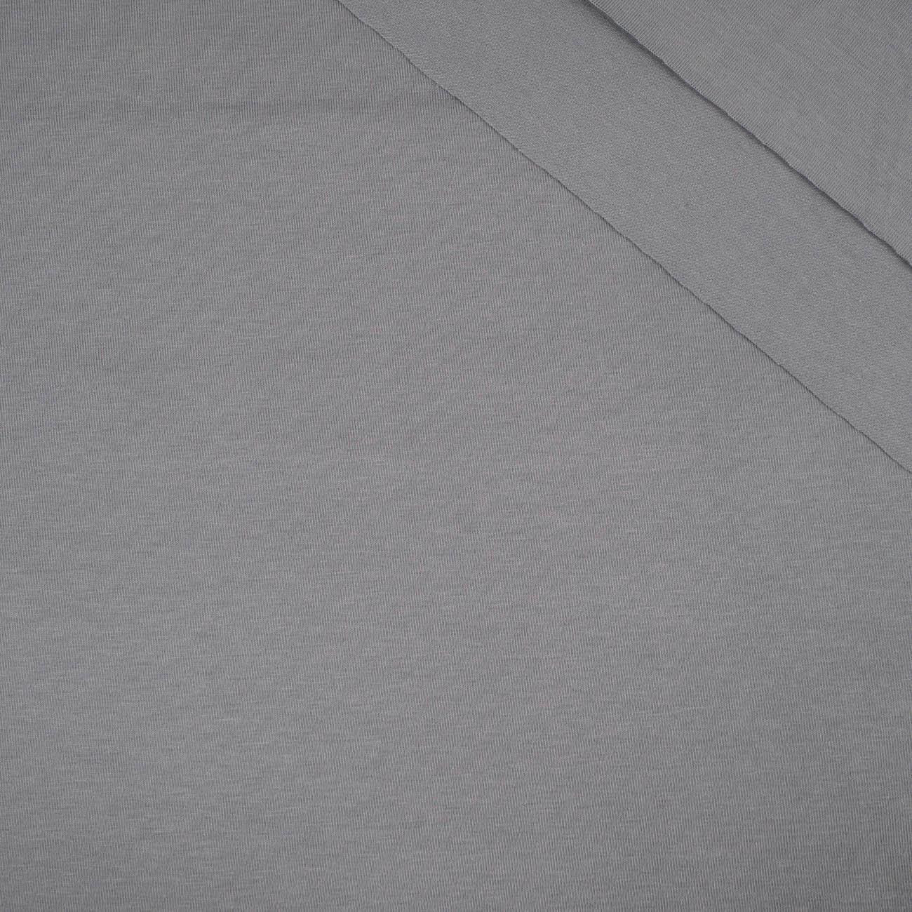 D-32 STALOWY - dzianina t-shirt z elastanem TE210