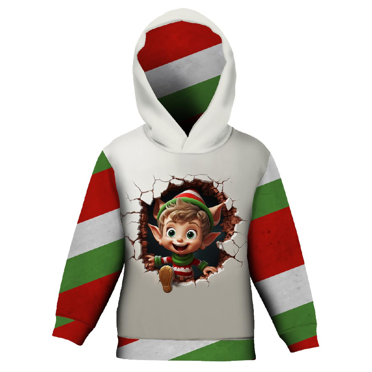 DZIECIĘCA BLUZA Z KAPTUREM (ALEX) - HAPPY ELF - zestaw do uszycia