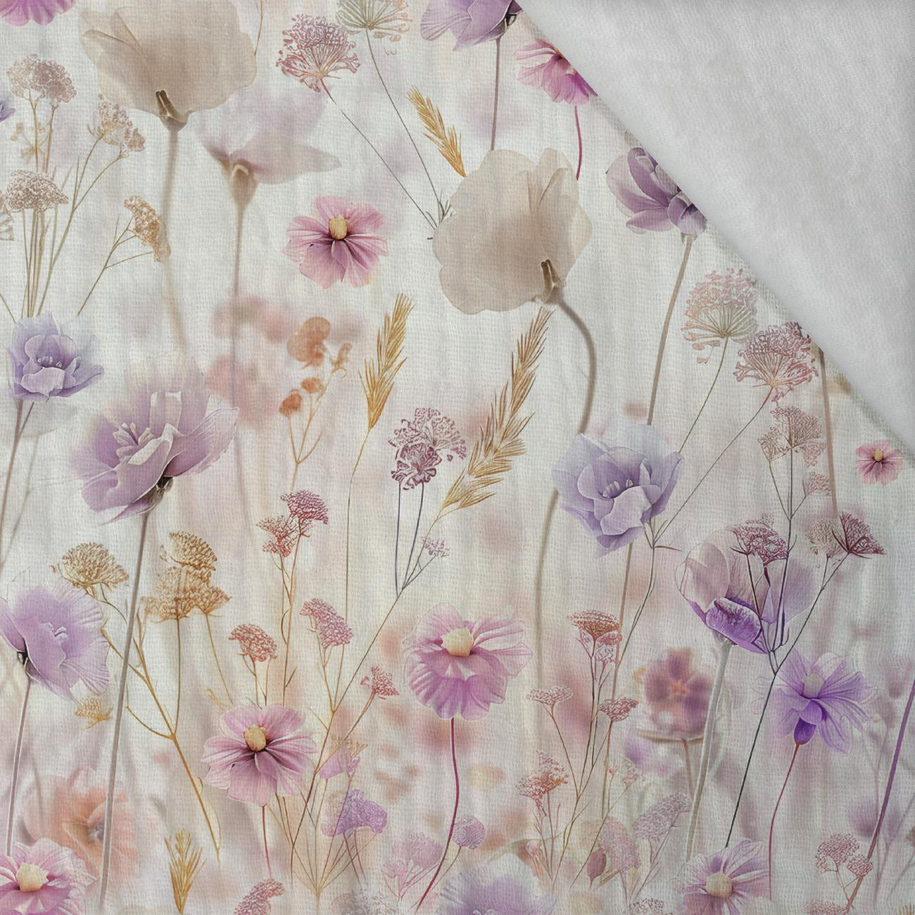 FLOWERS wz.10 - Muślin bawełniany