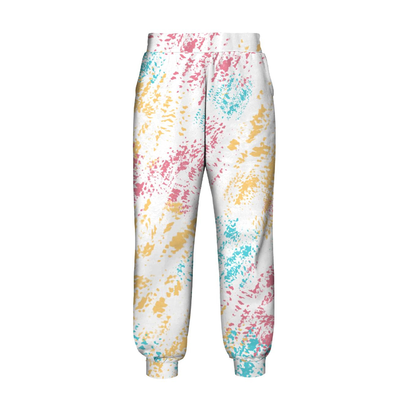 JOGGERY DAMSKIE (NOEMI) - TIE-DYE - zestaw do uszycia