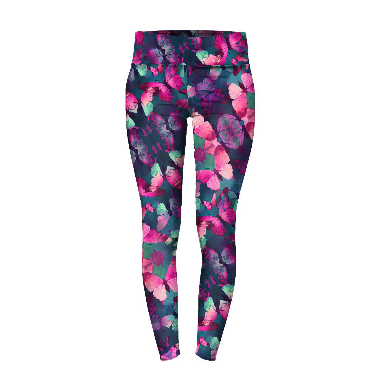 LEGGINSY SPORTOWE - BUTTERFLY WZ. 4 - zestaw do uszycia