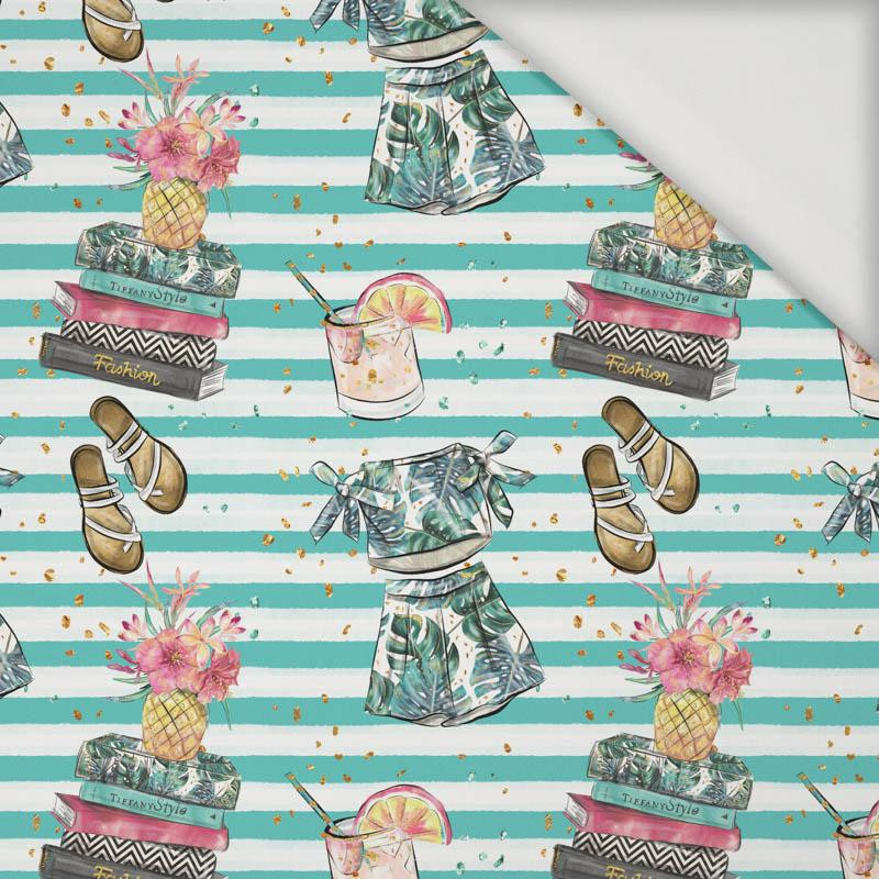 WAKACYJNA MODA / PASKI - Jersey wiskozowy