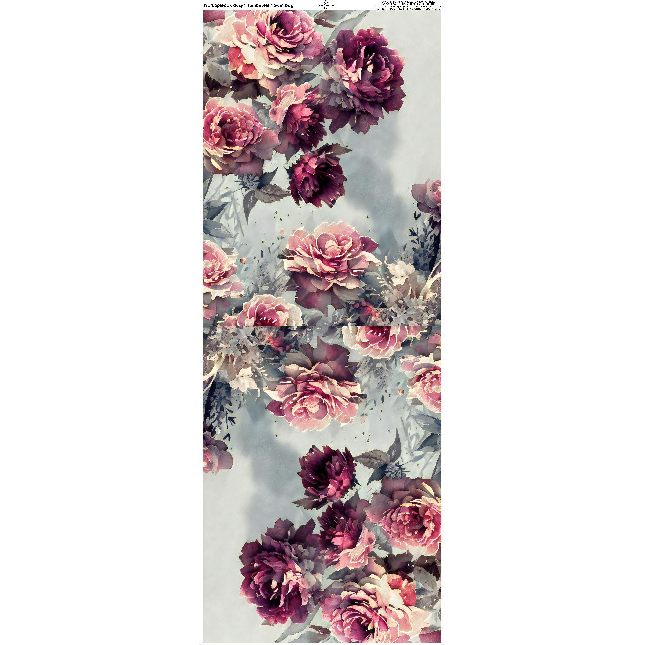 WORKOPLECAK - VINTAGE FLOWERS WZ. 12 - zestaw do uszycia