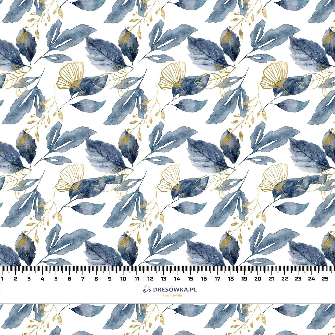 RETRO FLOWERS WZ. 5 - dresówka pętelkowa