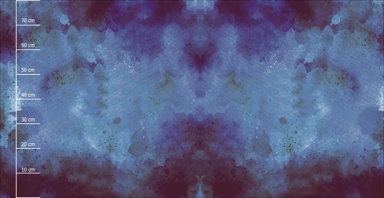 BLUE SPECKS - panel (80cm x 155cm) tkanina wodoodporna