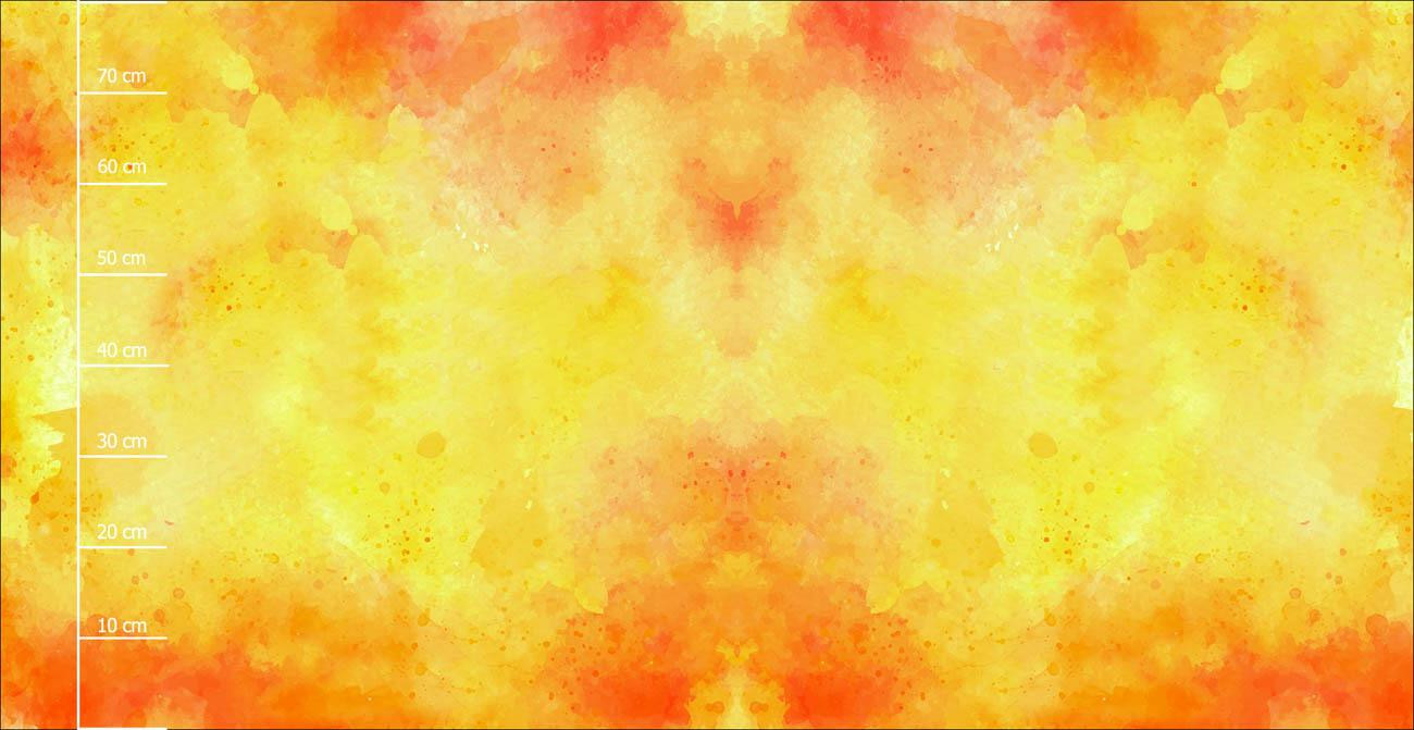 YELLOW SPECKS - panel (80cm x 155cm) dzianina pętelkowa 