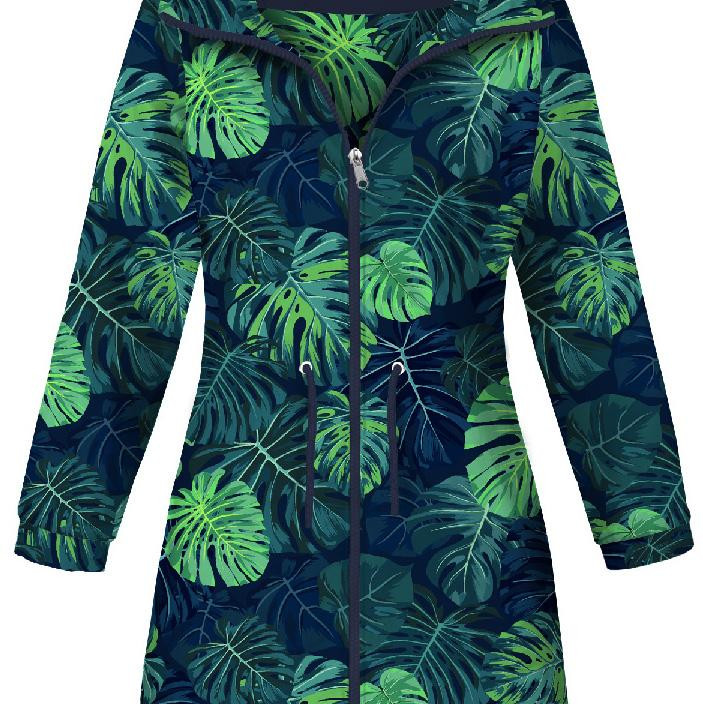 PARKA DAMSKA (ANNA) - MONSTERA 2.0 / navy - zestaw do uszycia