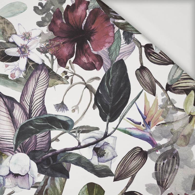 RAJSKIE KWIATY - Jersey wiskozowy WE210