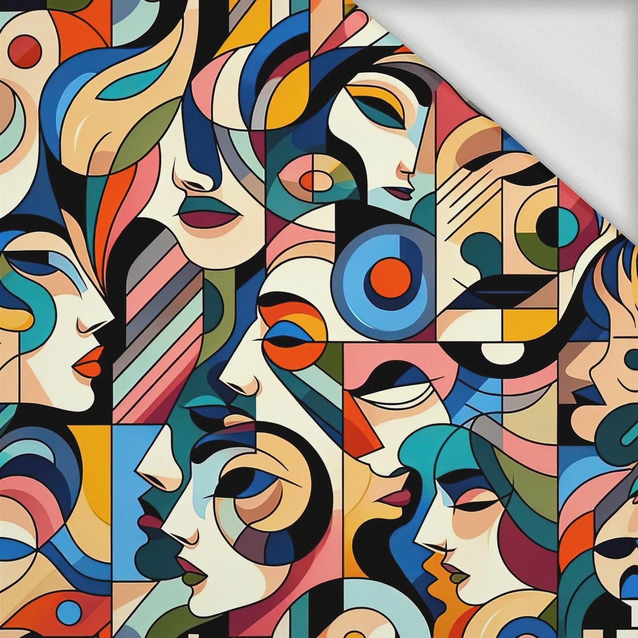 FACES WZ. 2 - dresówka pętelkowa