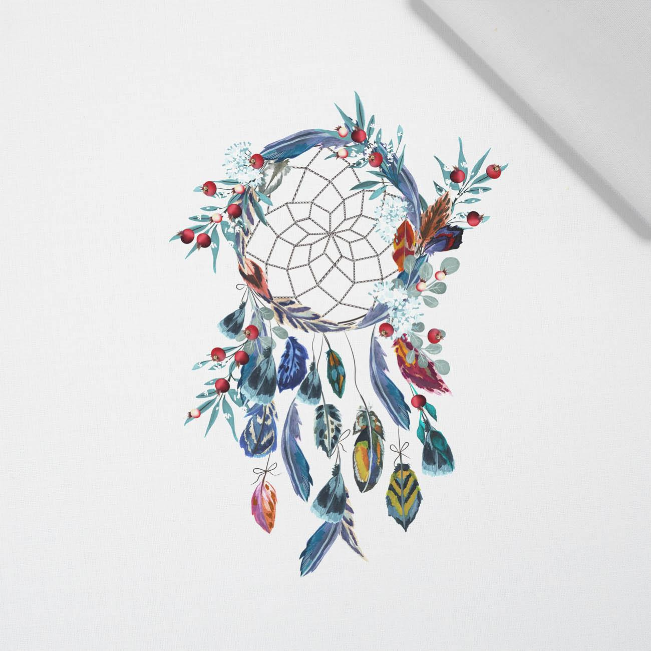 WATERCOLOR DREAMCATHER - PANEL (60cm x 50cm) tkanina bawełniana