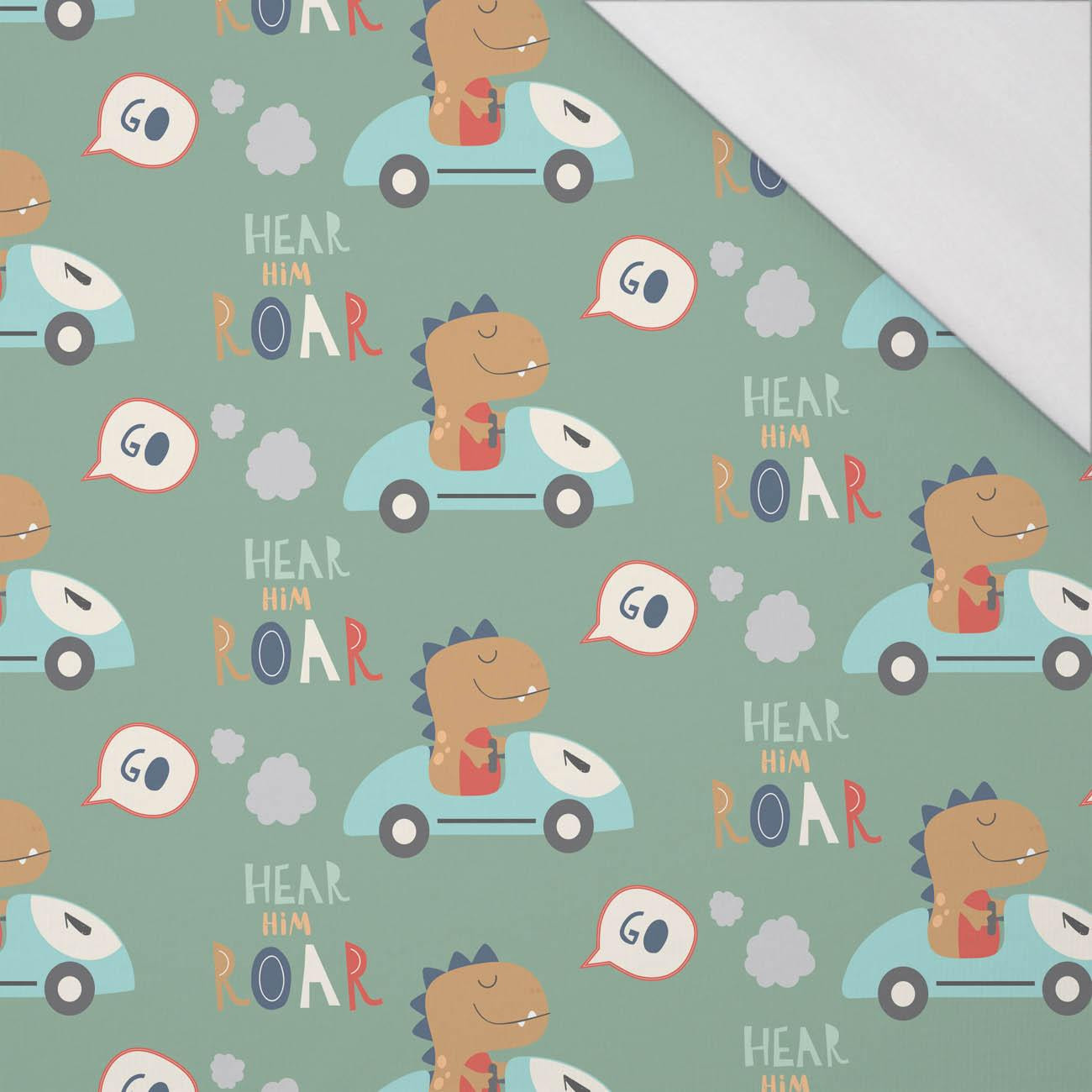 DINO AUTO wz. 2 - single jersey z elastanem 