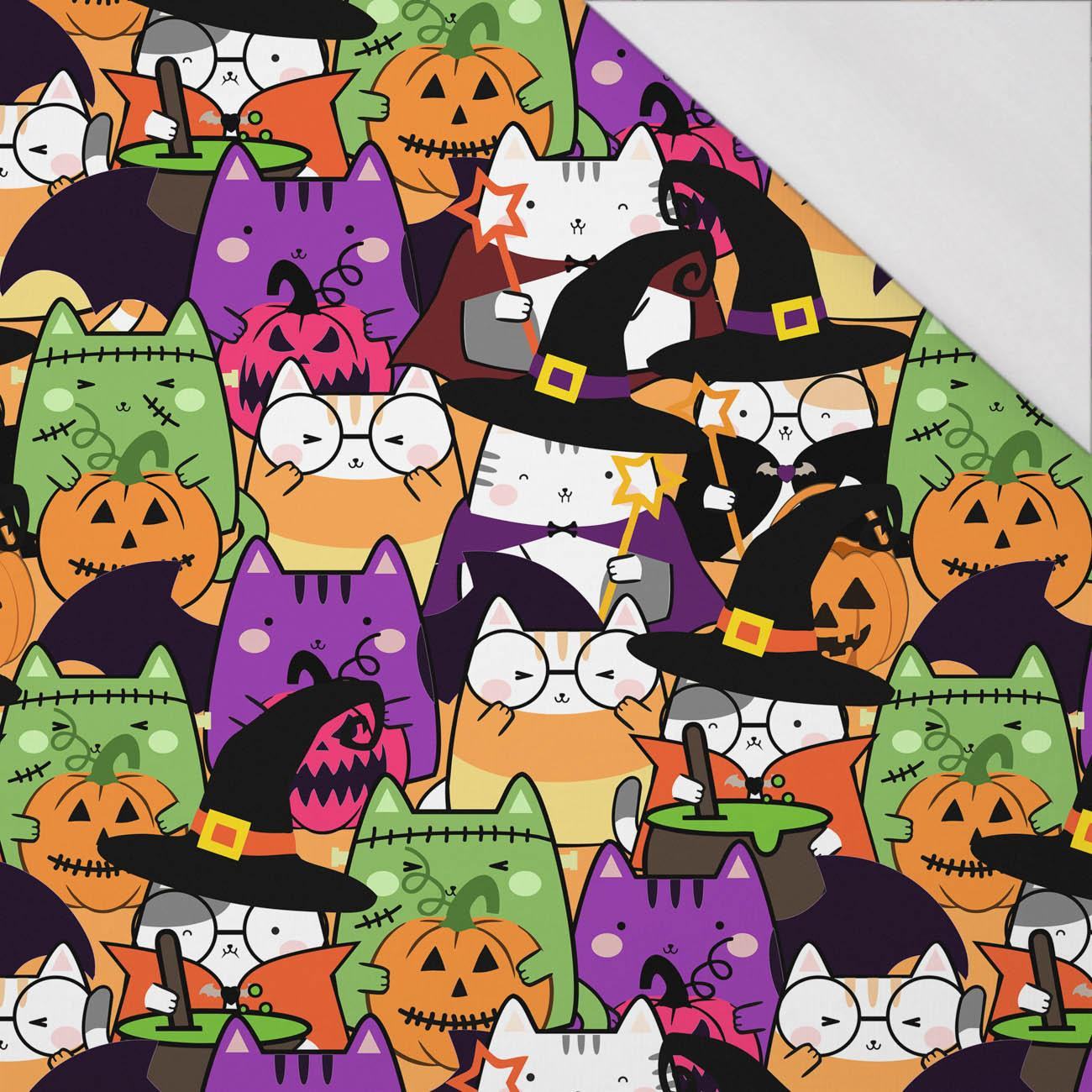 HALLOWEEN CATS WZ. 2 - single jersey 