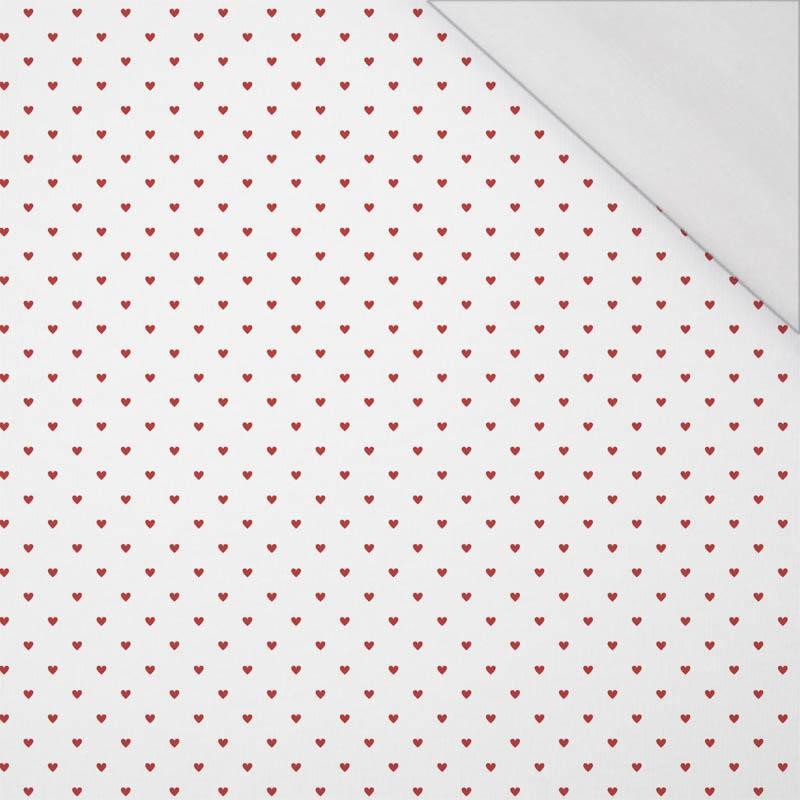 SERDUSZKA wz. 2 / biały (WALENTYNKOWY MIX) - single jersey z elastanem 