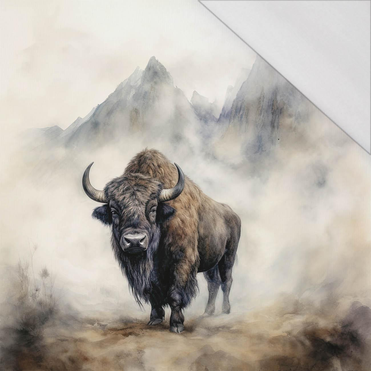 BISON - panel (75cm x 80cm) SINGLE JERSEY