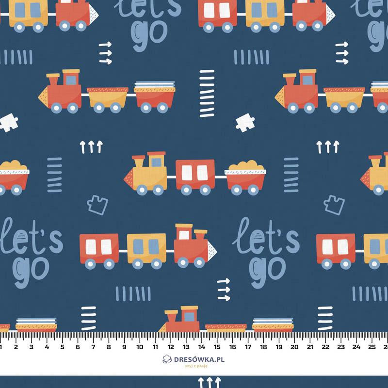 LOKOMOTYWY (LET’S GO) / granatowy (ADVENTURE BEGINS) - softshell